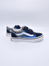 Vans old skool V pixel flame black/blue